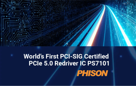 Phison が世界初の PCI-SIG 認定 PCIe 5.0 リドライバー IC の導入に成功したことを発表 - Phison Blog