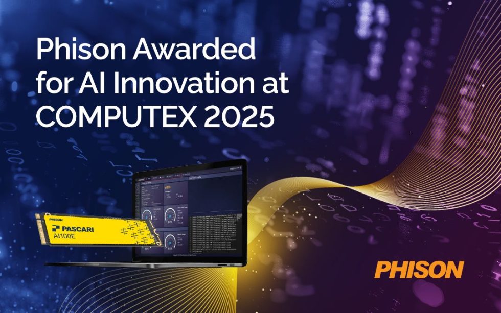 群聯電子榮獲 COMPUTEX 2025 人工智慧創新大獎 - Phison Blog