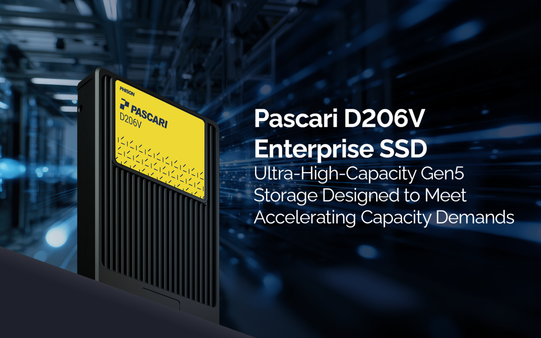 Award-Winning Pascari D206V Ushers in a New Era of Storage Density