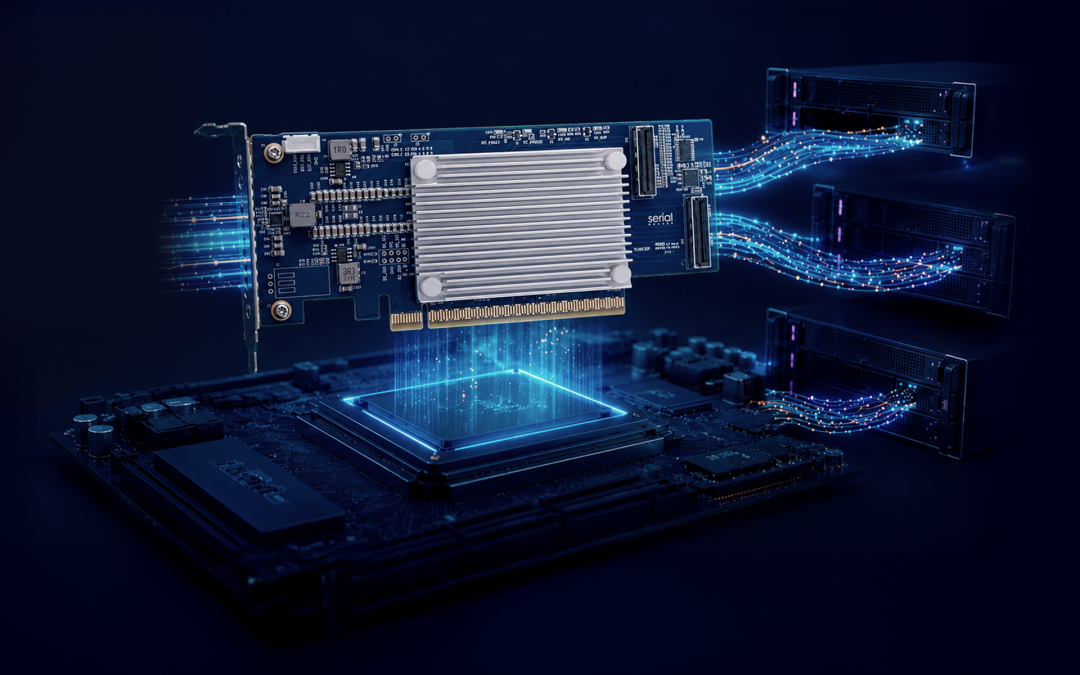Serial Cables Expands PCIe Gen5 Retimer Boards With Phison
